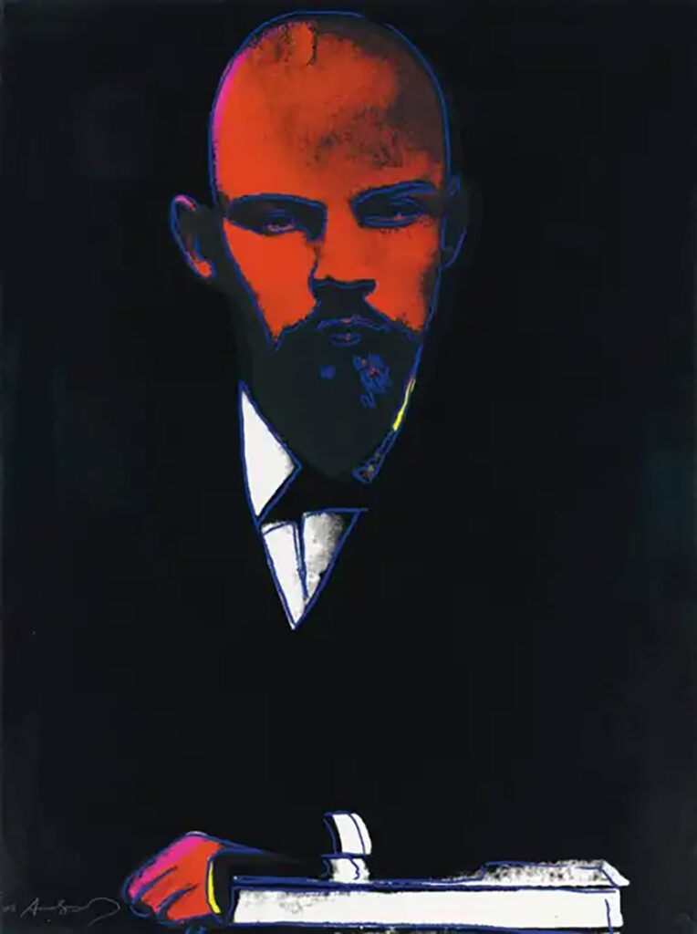 Black Lenin (F. & S. II.402) © Andy Warhol 1987