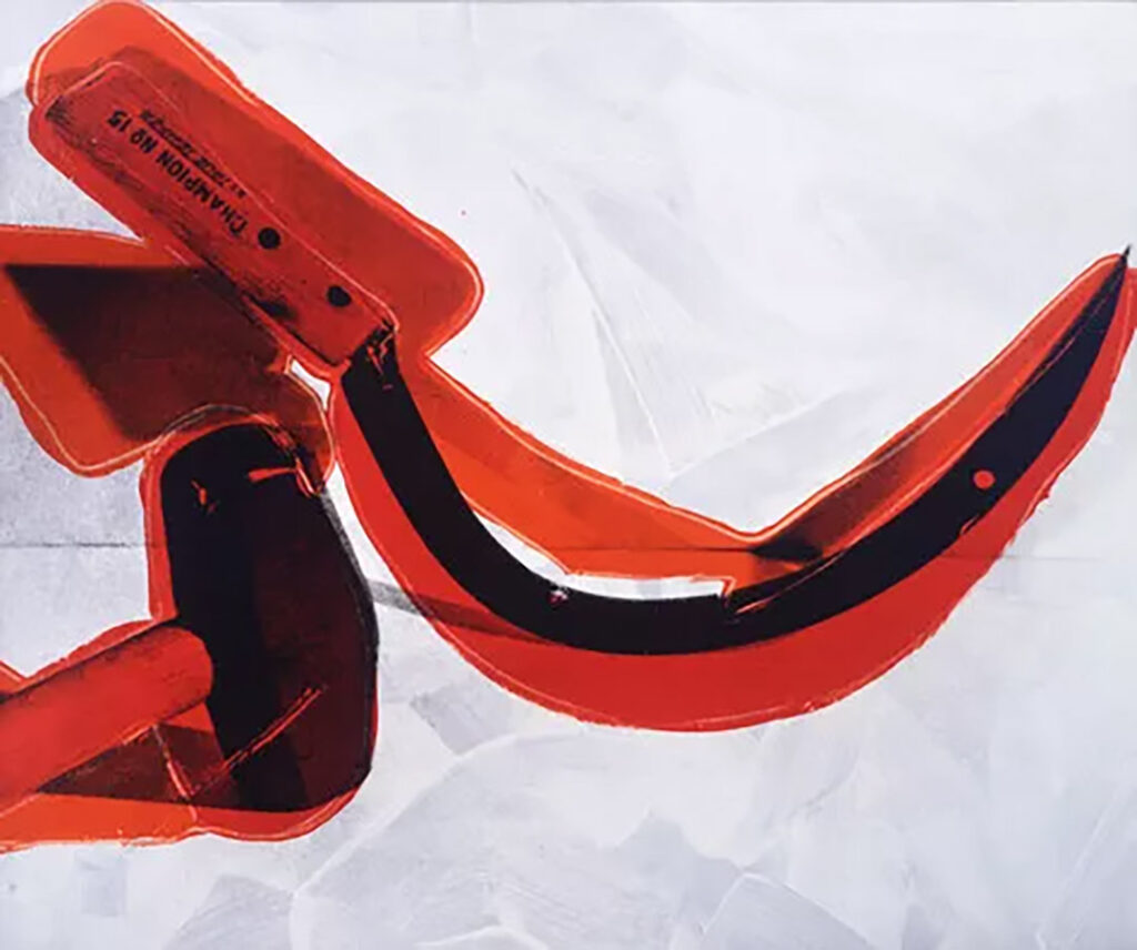 Hammer and Sickle, 1976 © The Andy Warhol Foundation for the Visual Arts, Inc.