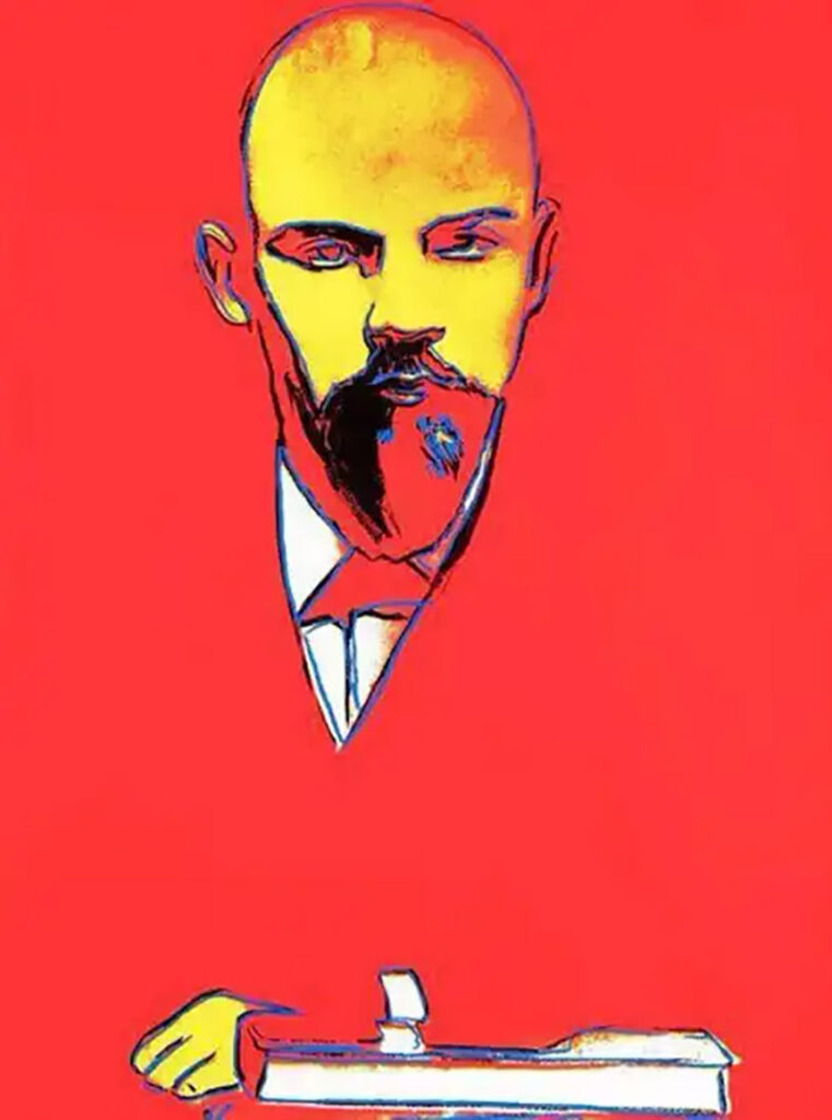 Red Lenin (F. & S. II.403) © Andy Warhol 1987