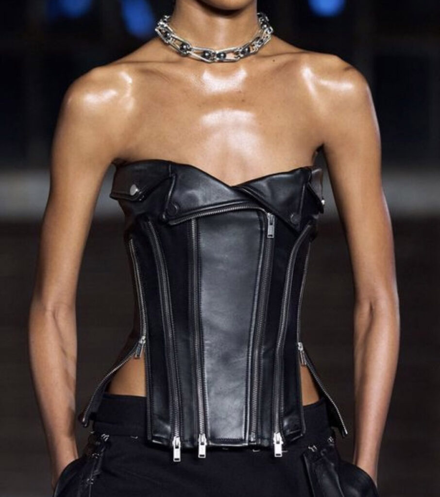 Dion Lee Biker Zip Corset