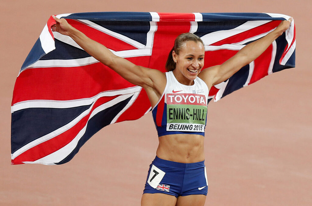 Jessica Ennis-Hill อดีตนักกรีฑาโอลิมปิกชาวอังกฤษ